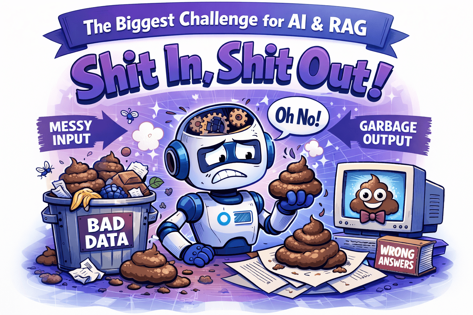 Shit in, shit out — the universal rule of AI systems